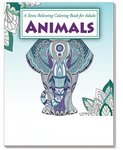 Animals Stress Relieving Coloring Book - Relax Pack - Multi Color