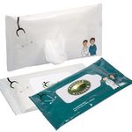 Buy Custom Antibacterial Pouch Wipes - Doctor and Nurse