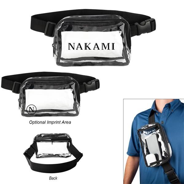 Main Product Image for Anywhere Clear Belt Bag
