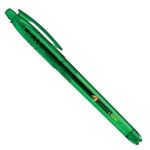 Aqua Gel - Recycled P.E.T. Plastic Pen - ColorJet - Green