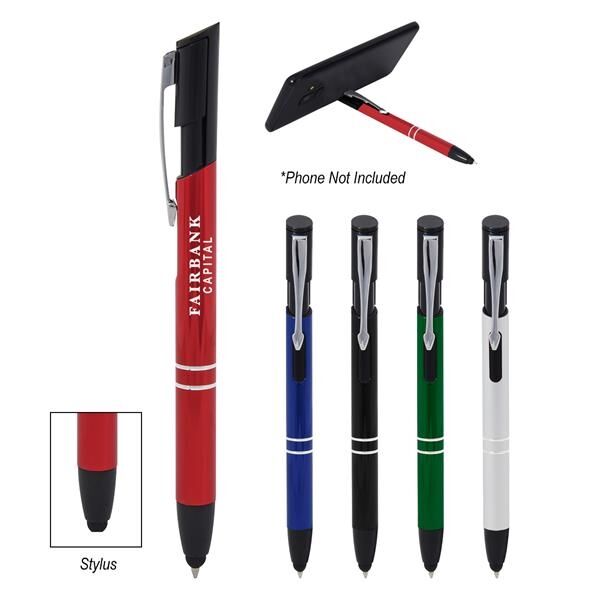 Main Product Image for Custom Printed Archer Phone Holder Stylus Pen
