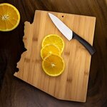 Arizona State Shaped Bamboo Serving and Cutting Board -  