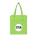 Arlo rPET Deluxe Shopper - Lime Green