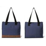 Asher 12-Can Cooler Tote - Blue-navy