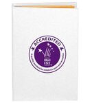 Atherton Compact Sticky Notes and Flags Notepad Notebook - White