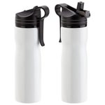 Atlas 25 oz Stainless Steel Bottle - Medium White