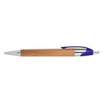 Atticus Bamboo Pen - Blue