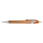 Atticus Bamboo Pen - Orange