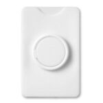 Attitude Card Holder with Ring Stand - White