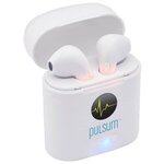 Atune Bluetooth® Earbuds with Charger Case - White