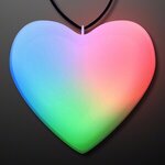 Aurora Heart LED Fashion Necklace - Multi Color