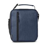 Austin Nylon Collection-Lunch Bag - Heather-navy-blue