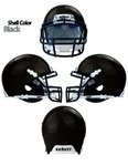 Authentic Miniature Football Helmet - Black