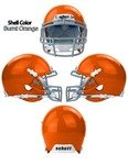 Authentic Miniature Football Helmet - Burnt Orange