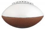 Autograph Football - 7" - Mini Size - Brown/White