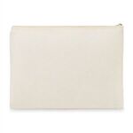 AWARE™ Recycled Cotton Zippered Pouch -  