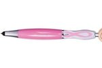 Awareness MopTopper (TM) Screen Cleaner with Stylus Pen - Pink