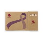 Awareness Ribbon Adult Coloring Book & 6-Color Pencil Set -  