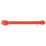 Back Scratcher/Shoe Horn - Translucent Orange