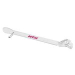 Backscratchers with Shoehorn and Chain - Clear