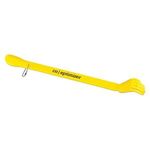 Backscratchers with Shoehorn and Chain - Yellow