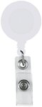 Badge holder - White