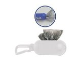 Bag Dispenser # 2 with Carabiner - White