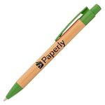 Bali Bamboo Pen with Wheat Plastic Trim