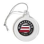 Ball Shaped USA Made Acrylic Ornament -  