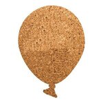 Balloon Cork Coaster - Natural