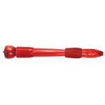 Ballpoint Light Up Apple Pen - Red
