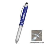 Ballpoint Stylus Pen With Light - Blue