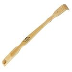 19" Bamboo Back Scratcher and Massage Roller