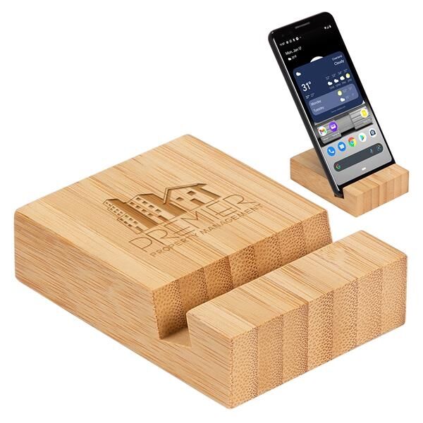 Main Product Image for Bamboo Bloc Phone Stand