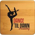 Buy 4 Pack Square Bamboo Coaster