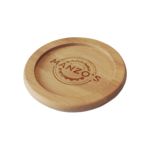 Main Product Image for Custom Printed Bamboo Coaster