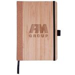 Bamboo Cover Cork Journal -  