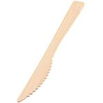 Buy Bamboo Cutlery, Disposable Serrated Eco Knife