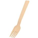 Bamboo Cutlery, Disposable, Sustainable Eco Fork - Light Brown