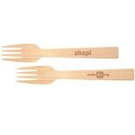 Bamboo Cutlery, Disposable, Sustainable Eco Fork -  
