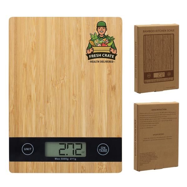Main Product Image for Bamboo Kitchen Scale