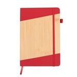 Bamboo Look Journal - Red