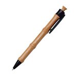 Bamboo Pen with Clip -  