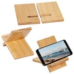Bamboo Portable Phone Stand -  