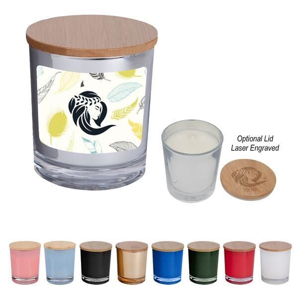 Main Product Image for Bamboo Soy Candle With Full Color Label