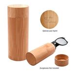 Bamboo Sunglass Case -  