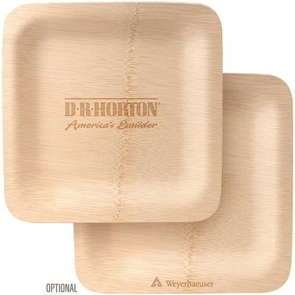 Main Product Image for Bamboo Veneer 9-Inch Disposable Eco Plate