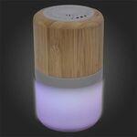 Bamboo Wireless Light Up Speaker -  