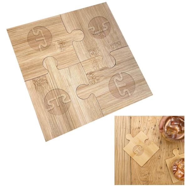 Main Product Image for Bamboozle Puzzle Coaster Set