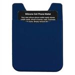 Banker Soft Silicone Cell Phone Wallet -  